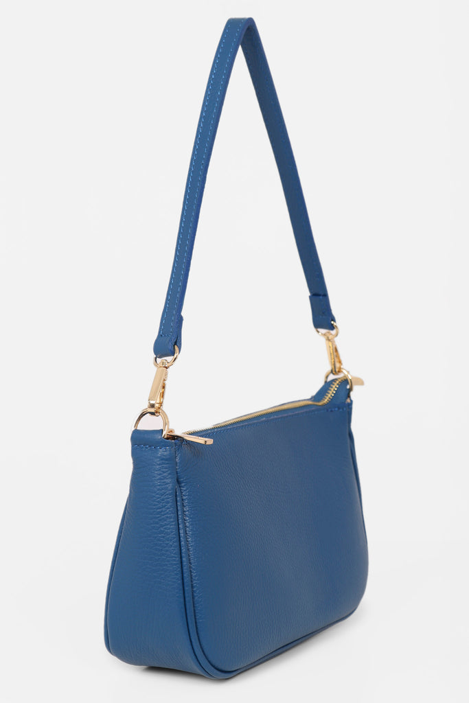 chloe-italian-leather-baguette-bag-royal-blue-pebbled-end-on-shoulder-bag