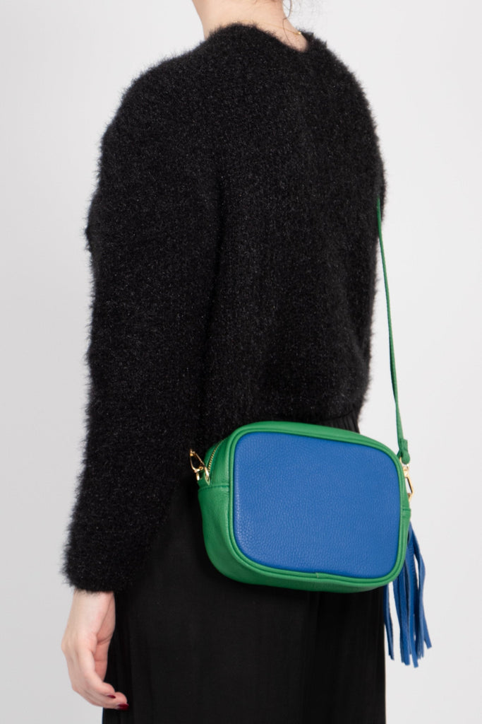 beau-italian-leather-crossbody-bag-blue-green-pebbled-worn-by-model