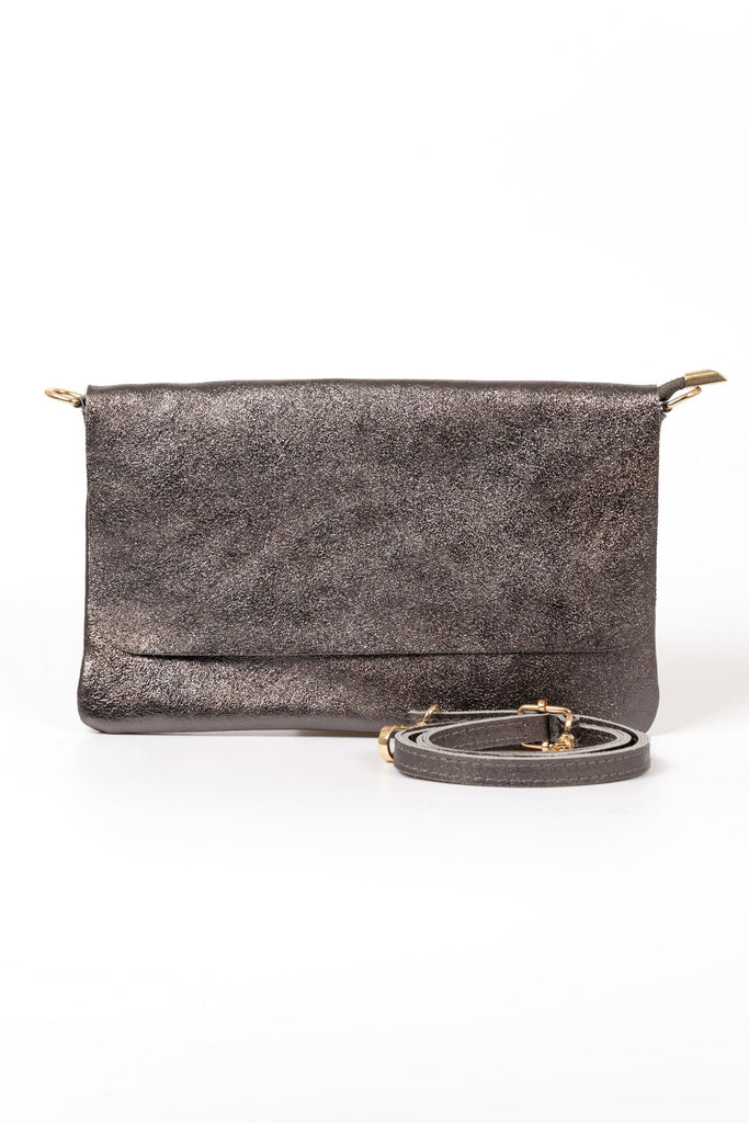 britta-italian-leather-clutch-bag-gun-metal-metallic-detachable-bag-strap