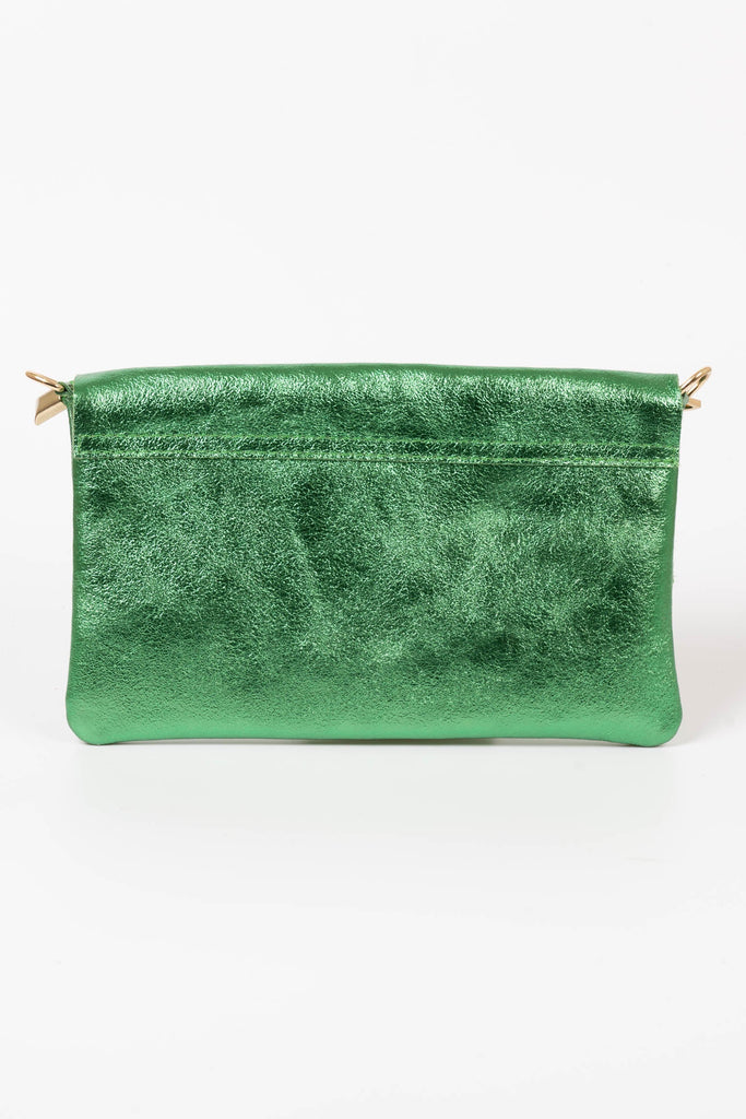 britta-italian-leather-clutch-bag-green-metallic-rear-view