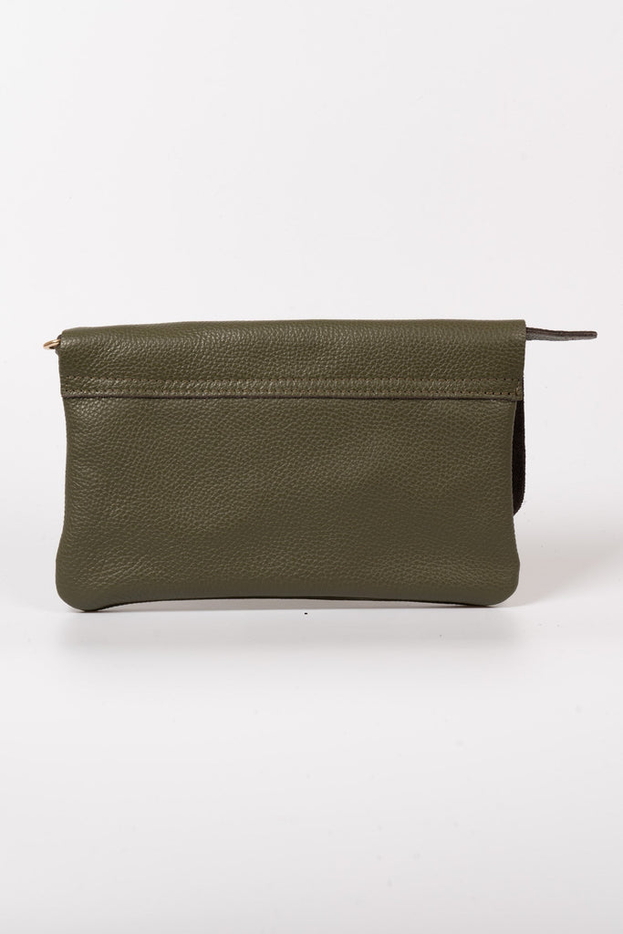 britta-italian-leather-clutch-bag-khaki-pebbled-rear-view
