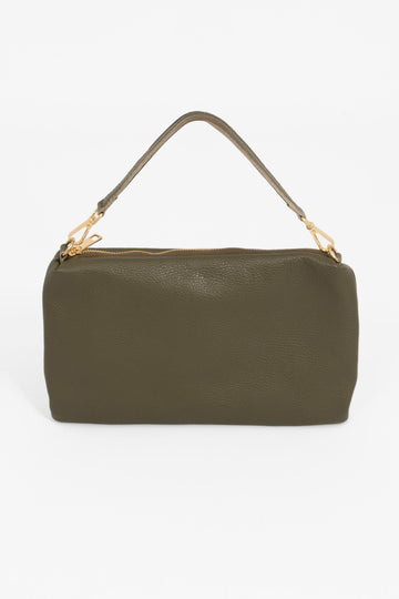 sierra-italian-leather-shoulder-bag-khaki-pebbled-zip-closing