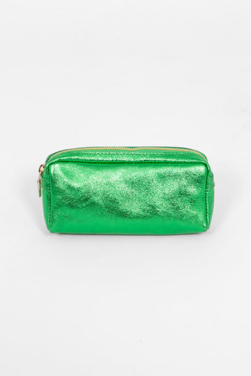 allegra-italian-leather-cosmetic-bag-green-metallic-zip-closure