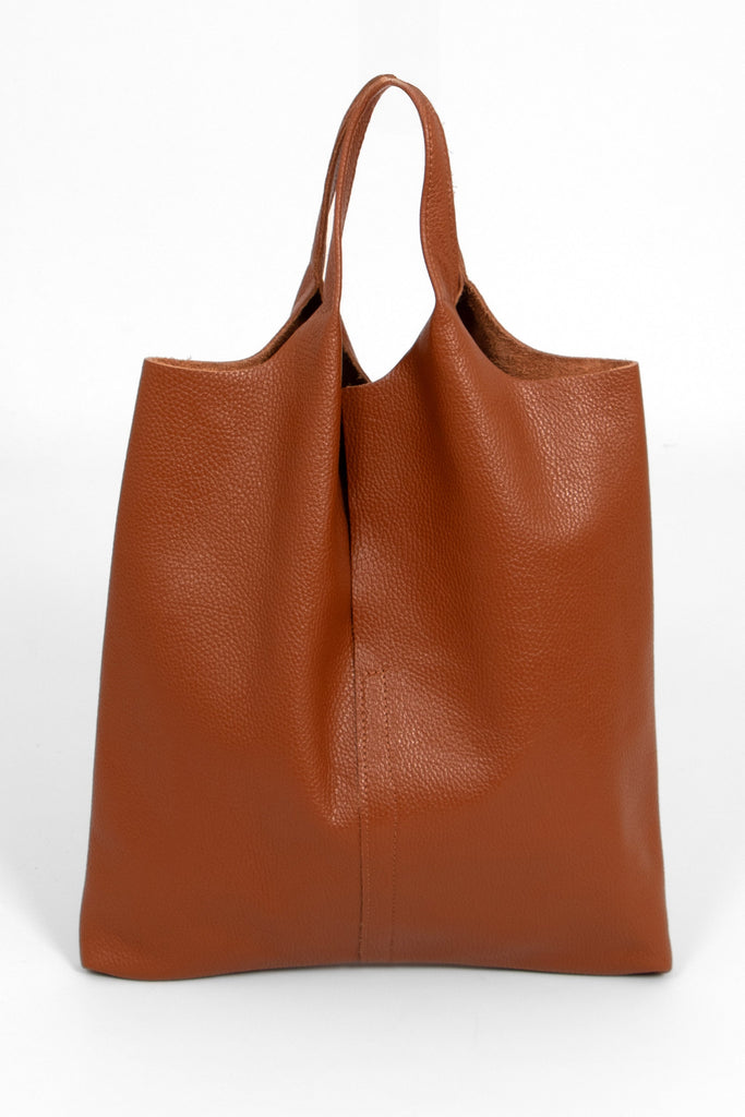 paloma-italian-leather-shoulder-bag-tan-pebbled-front