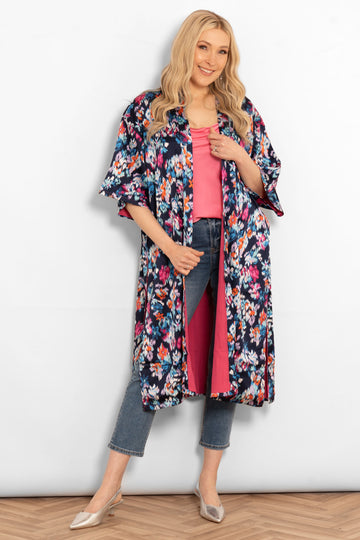 lined-silky-mid-length-kimono-jacket-navy-blue-floral-open-front