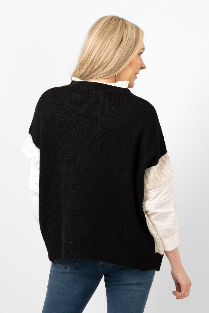 malia-wool-blend-tank-top-black-cream-rear-view