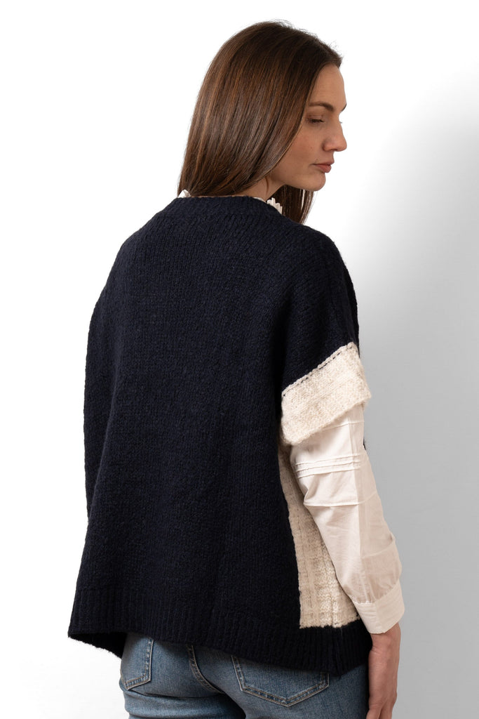 malia-wool-blend-tank-top-navy-blue-cream-rear-view