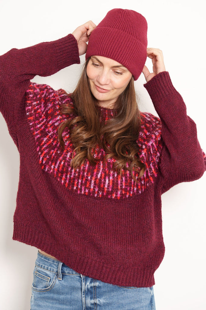 Tilda-Wool-Blend-Scandi-Knit-Jumper-Styled-With-Noelle-Berry-Beanie