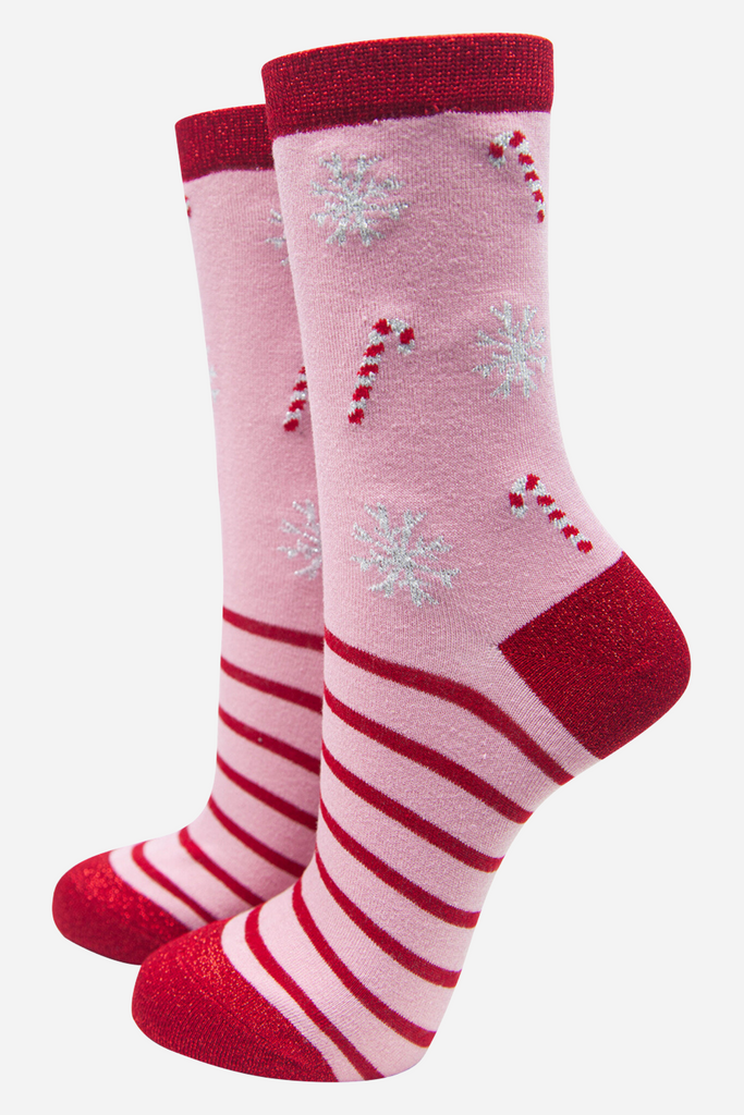 womens-socks-gift-box-cream-christmas-candy-canes