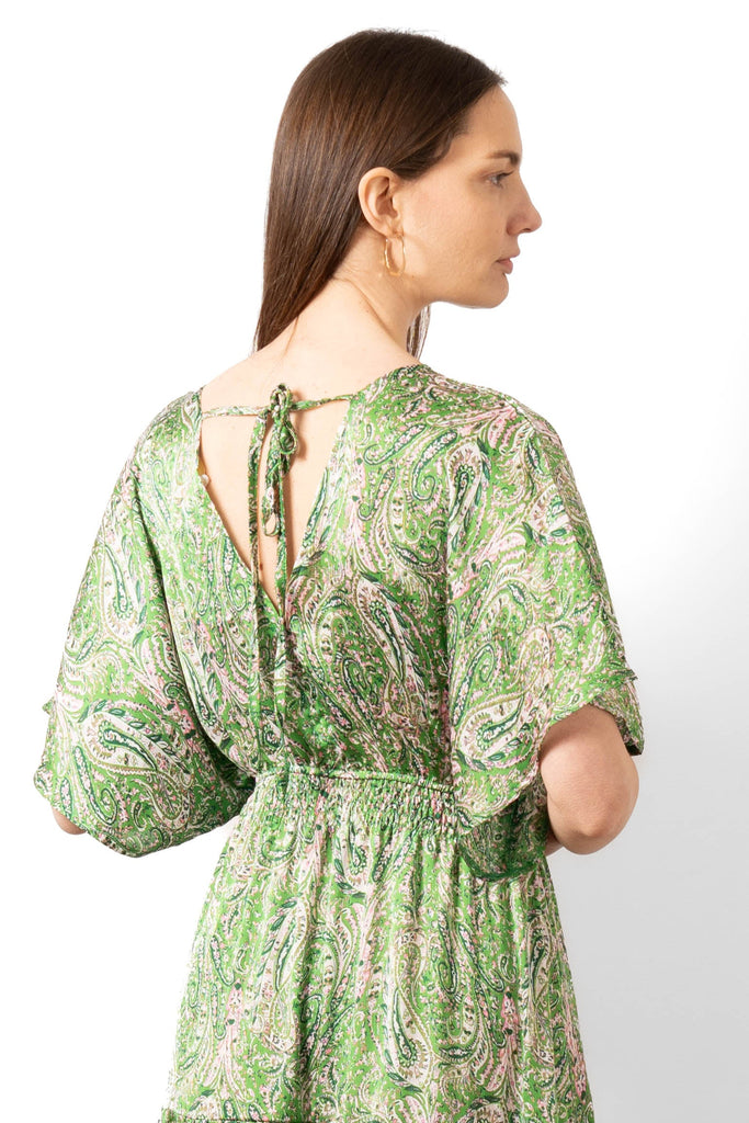 sienna-maxi-kaftan-dress-green-paisley-print-neck-tie