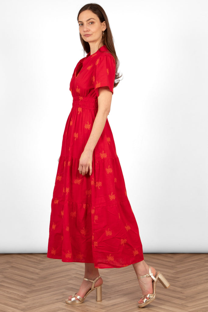 ines-tiered-cotton-maxi-dress-red-orange-embroidered-floral-flowy