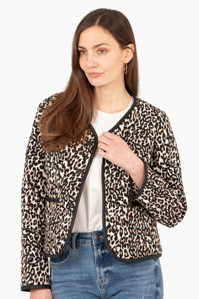 greta-lightweight-box-jacket-neutral-leopard-print-worn-by-model-front-view