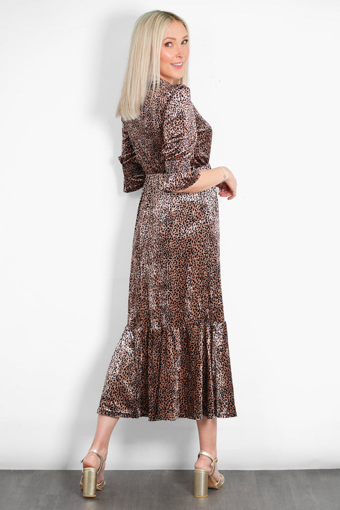 pandora-v-neck-midaxi-dress-gold-velvet-leopard-rear-view