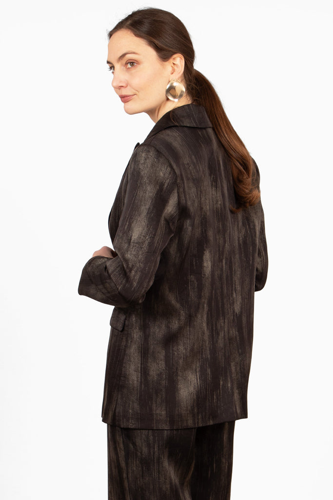 tatum-boyfriend-blazer-black-gold-metallic-brushstroke-rear-view-patterned-back-lapel-collar