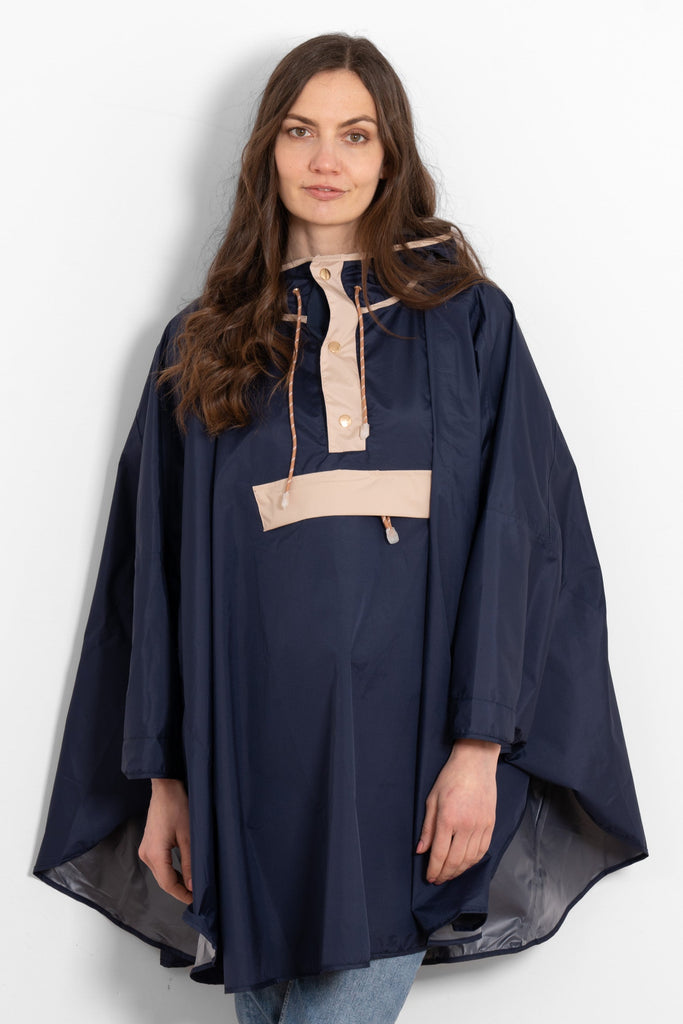 aspen-rain-poncho-navy-blue-stone-waterproof-cape-loose-fit