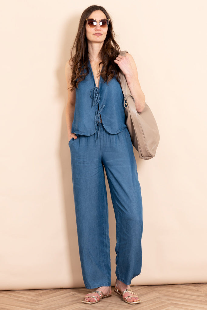 florence-tie-front-waistcoat-blue-chambray