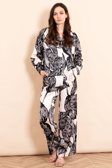 sonnie-wide-leg-trousers-black-cream-palm-leaf-co-ord-matching-blouse