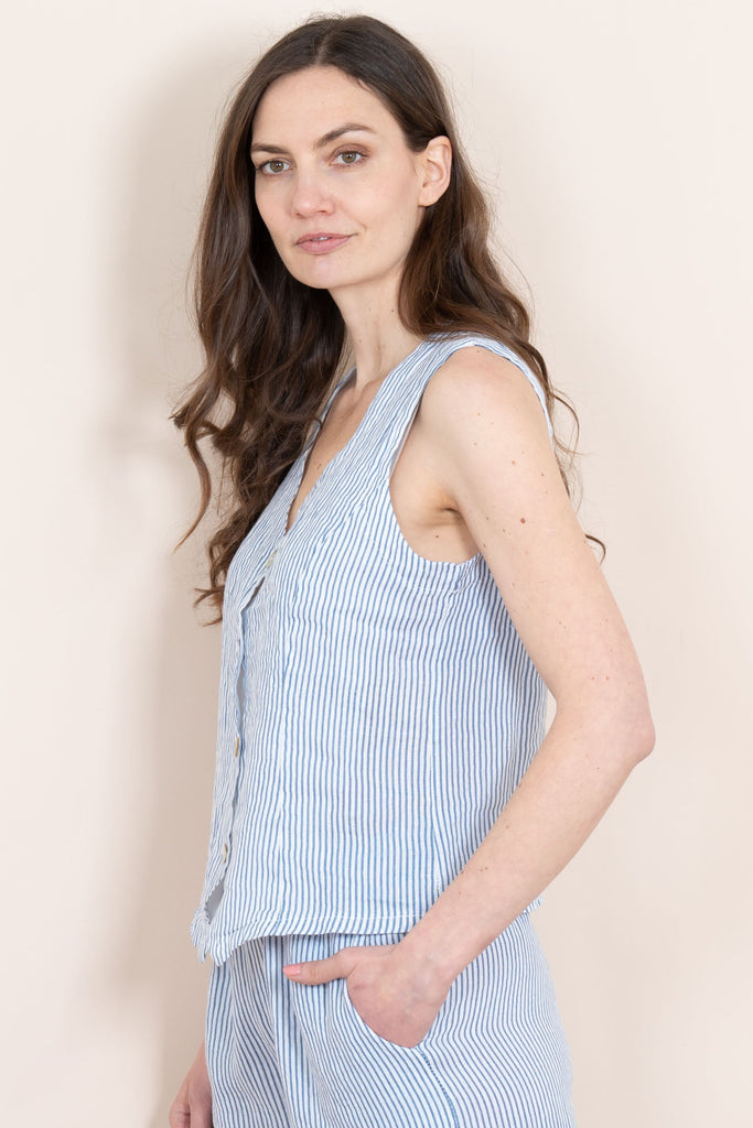 coco-italian-linen-waistcoat-white-blue-pinstripe-sleeveless