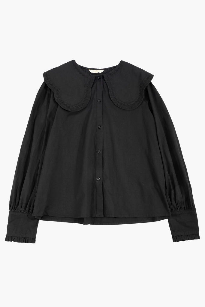cammie-long-sleeve-cotton-shirt-black-pilgrim-collar-button-front