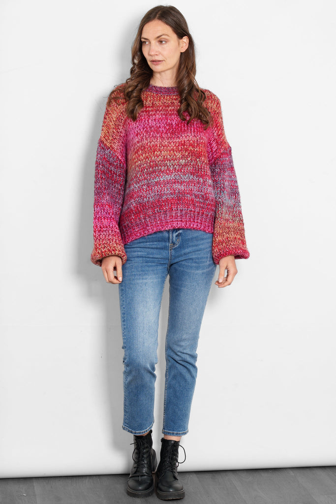 opal-wool-blend-jumper-pink-ombre-stripe-styled-casually
