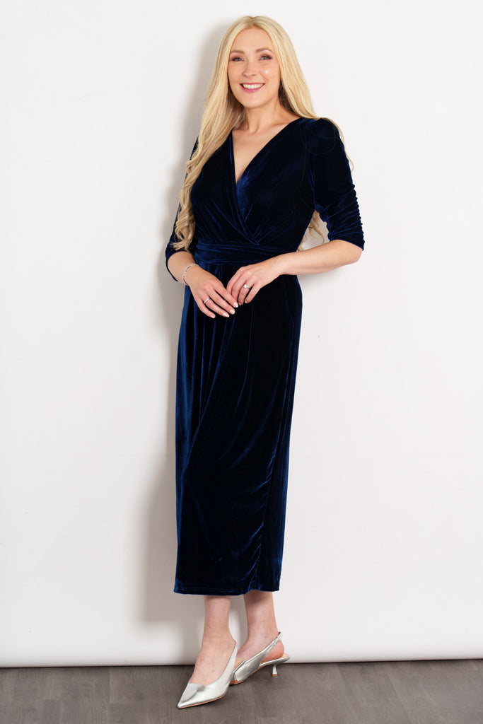 sophia-wide-leg-jumpsuit-navy-blue-velvet-cropped-sleeve-legs