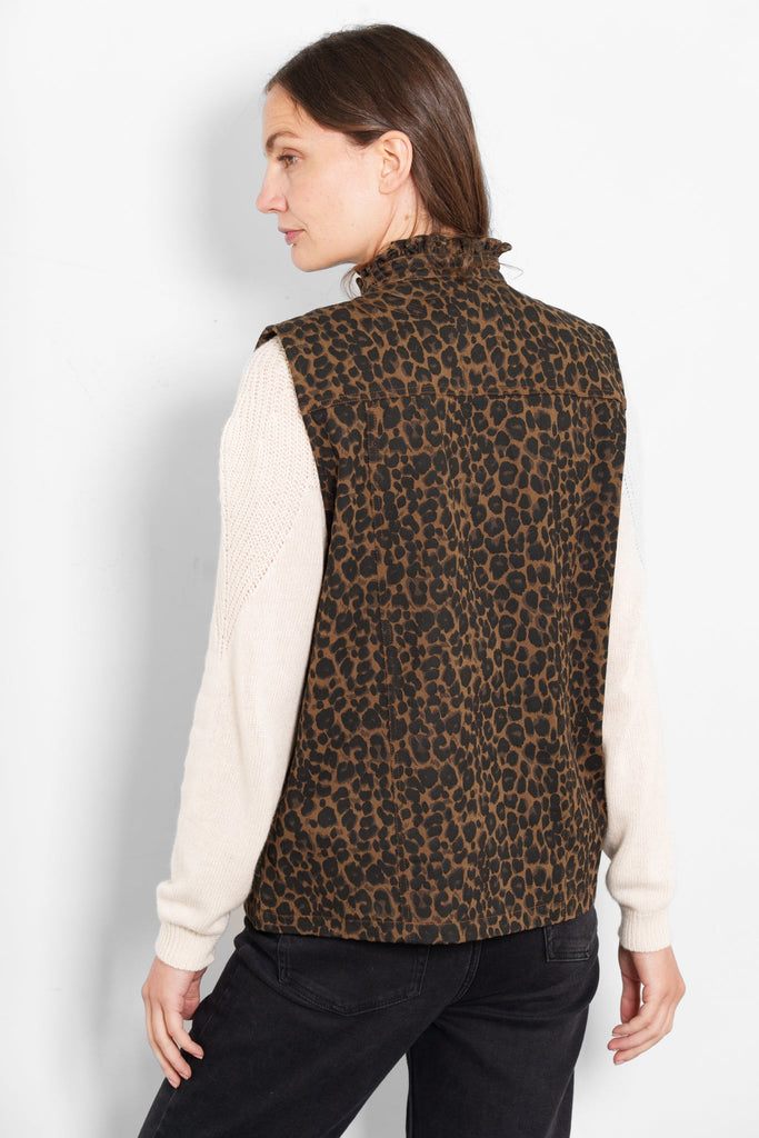 montana-denim-gilet-brown-leopard-print-rear-patterned