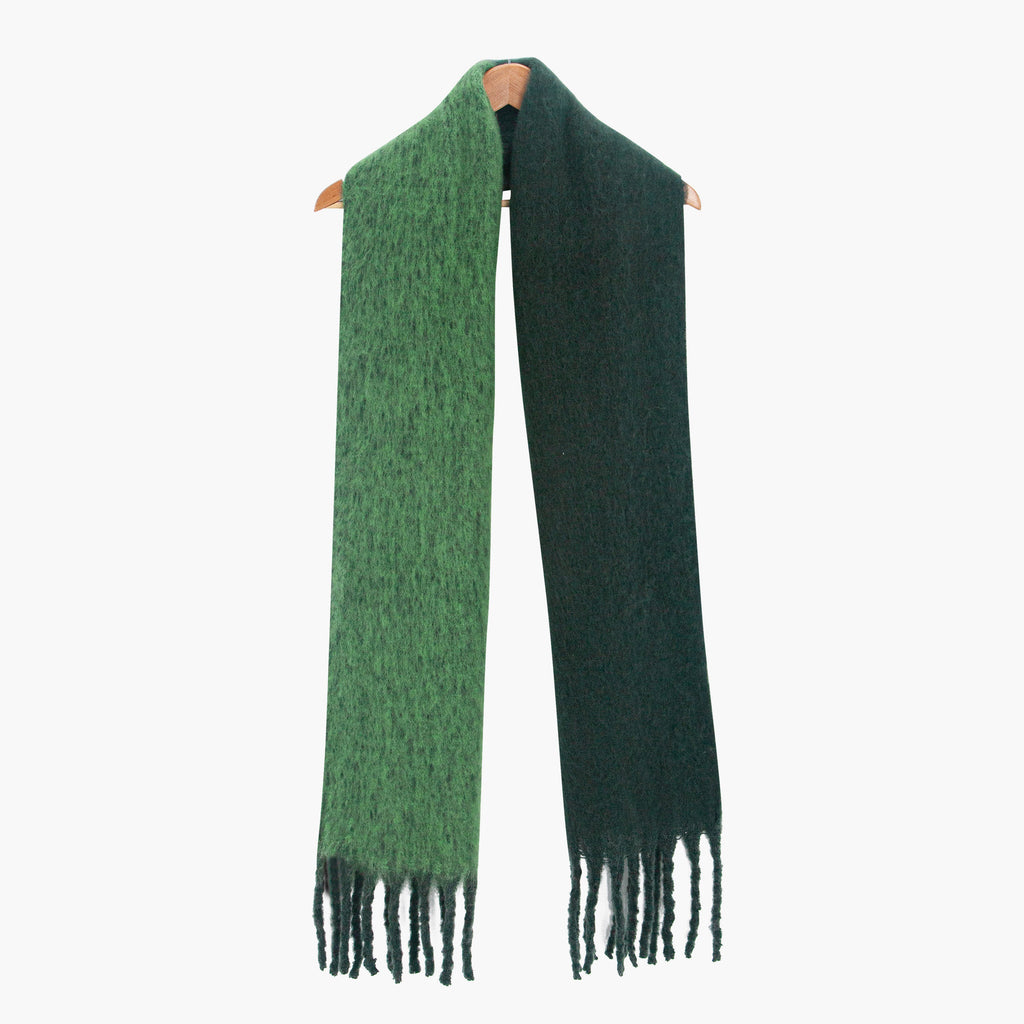 ria-green-colourblock-heavyweight-scarf-draped-two-tone