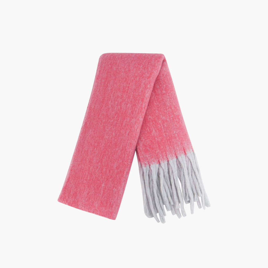 jules-red-colourblock-heavyweight-scarf-folded