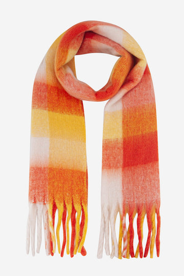 allie-heavyweight-scarf-orange-colourblock-square-tasselled-fringe