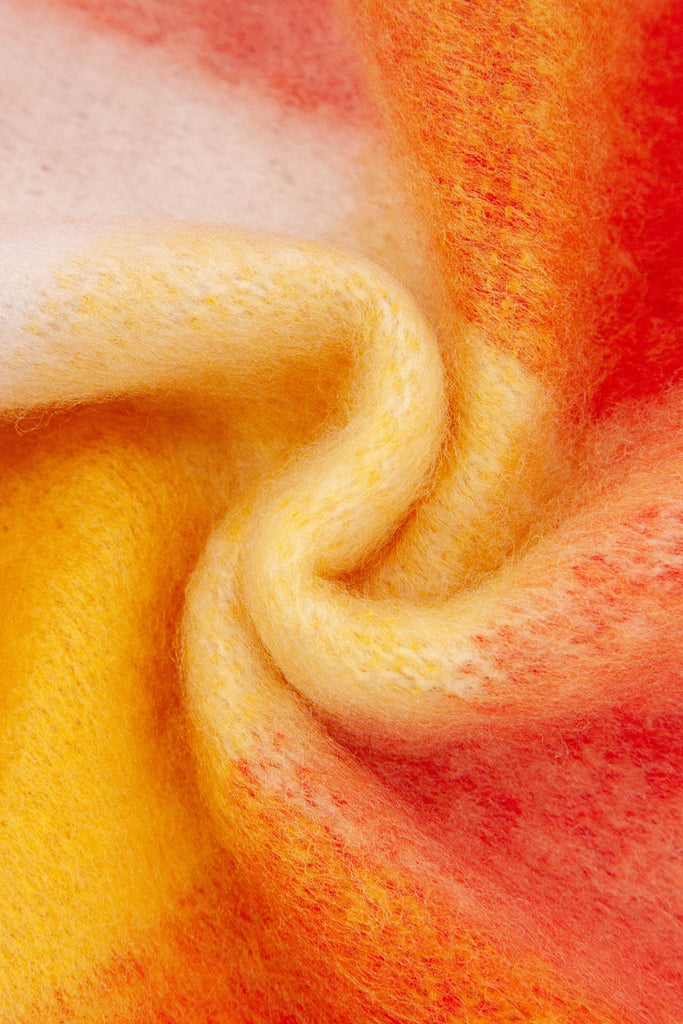 allie-heavyweight-scarf-orange-colourblock-square-close-up-material