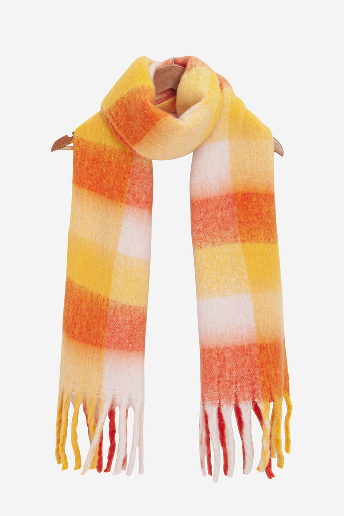 allie-heavyweight-scarf-orange-colourblock-square-draped-coat-hanger