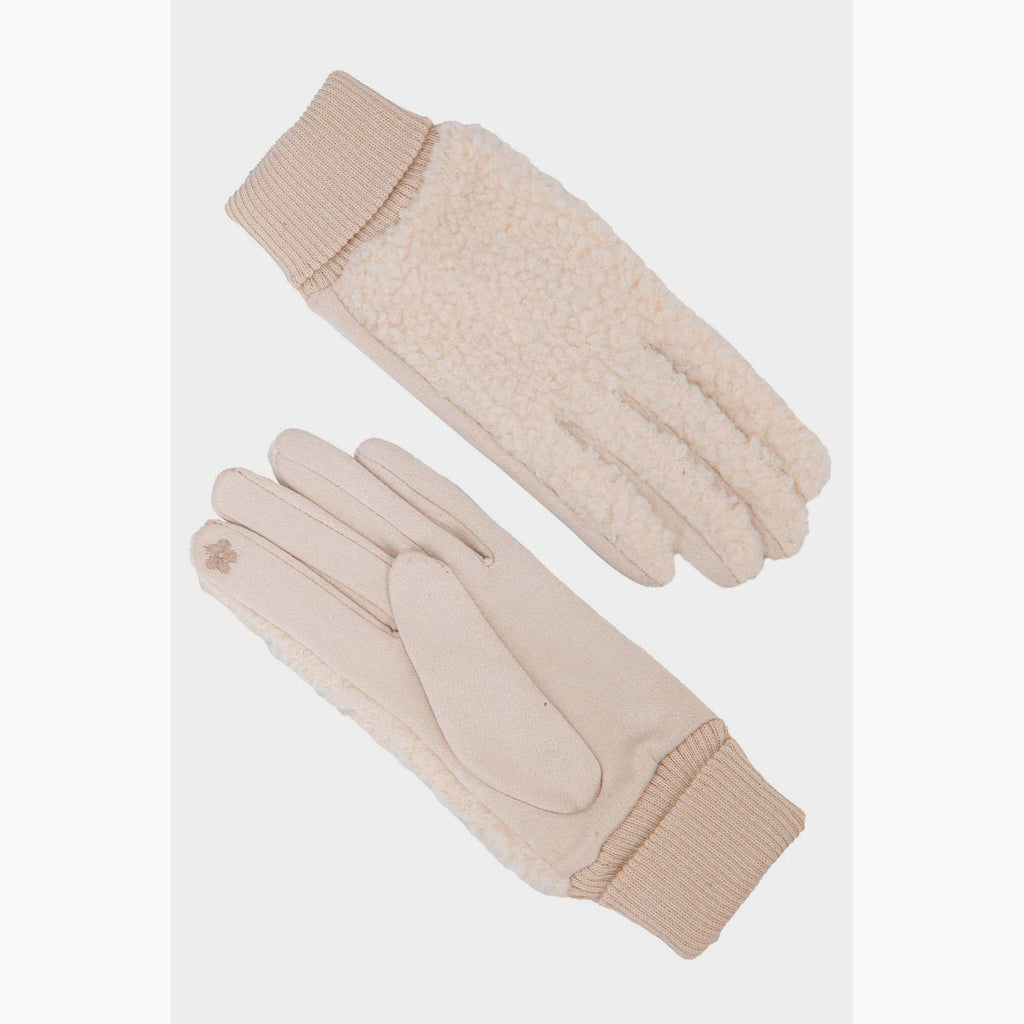 winnie-cream-borg-fleece-gloves-back-and-front