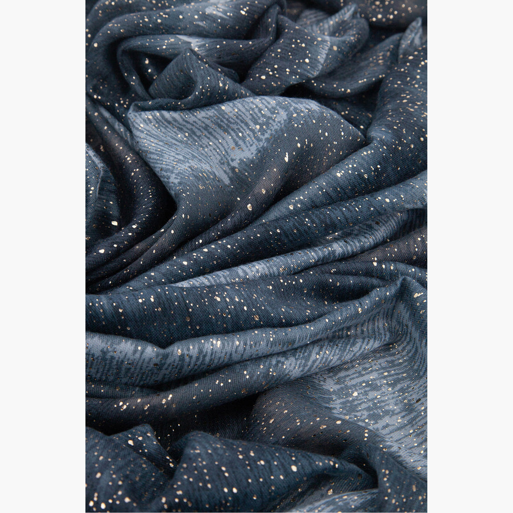 tierney-grey-ombre-stripe-lightweight-scarf-close-up-material