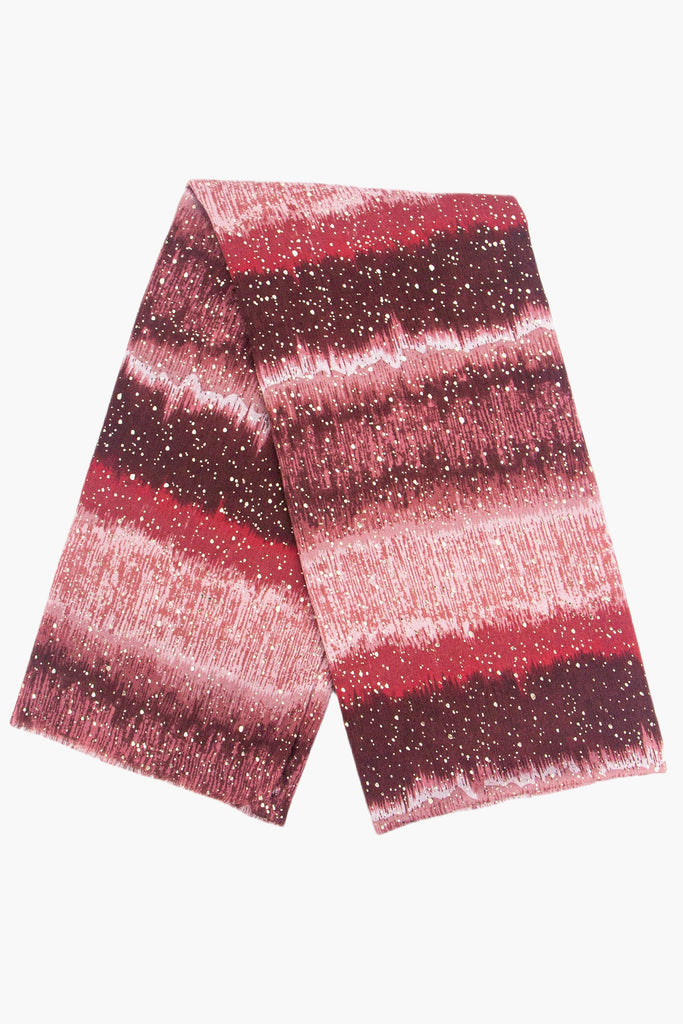 tierney-red-ombre-stripe-lightweight-scarf-folded