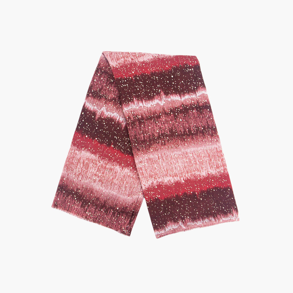tierney-red-ombre-stripe-lightweight-scarf-folded