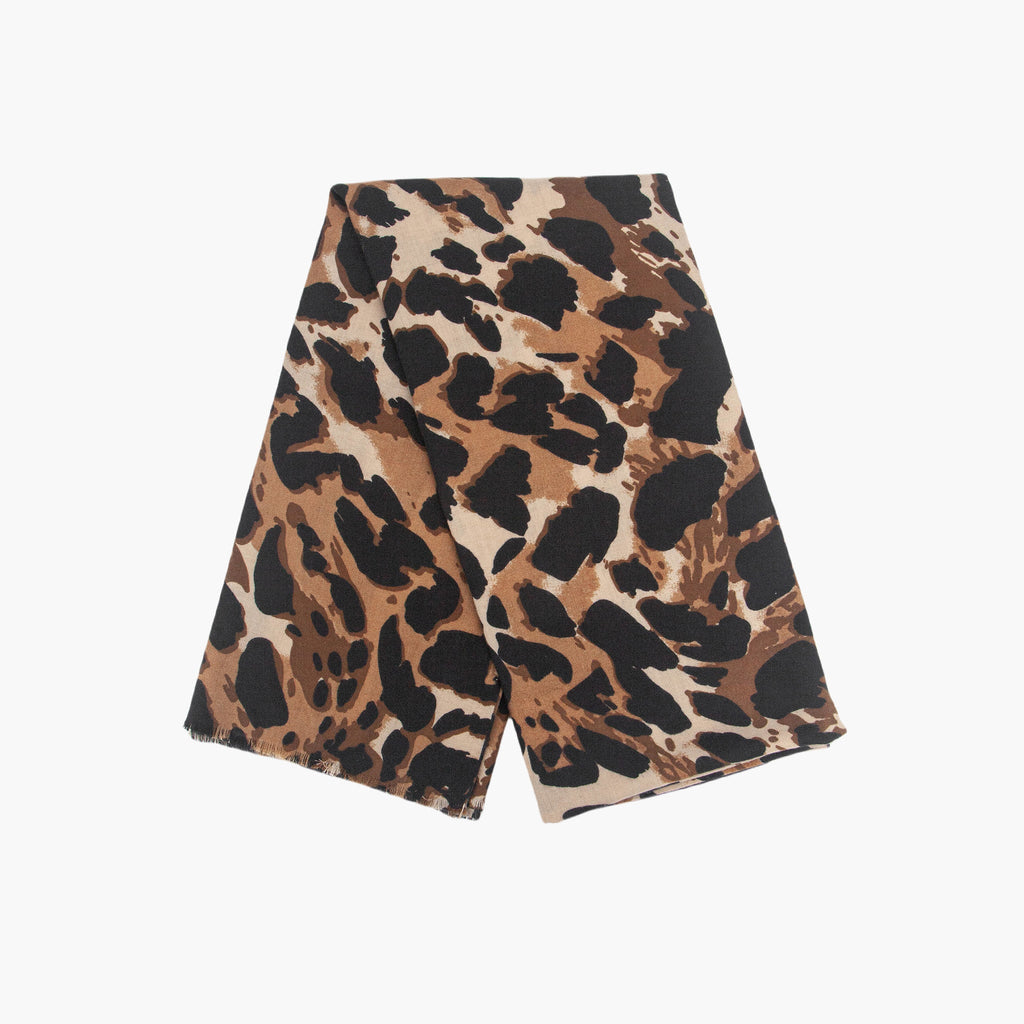 mabel-neutral-animal-print-lightweight-scarf-folded