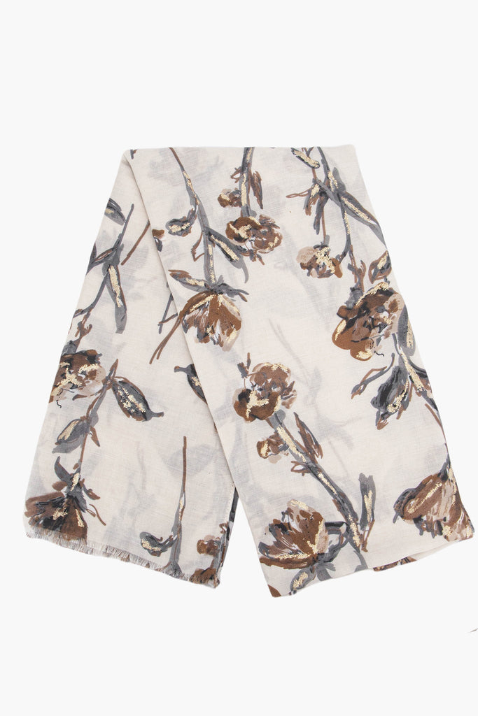 vaeda-cream-floral-lightweight-scarf-folded-flower-pattern