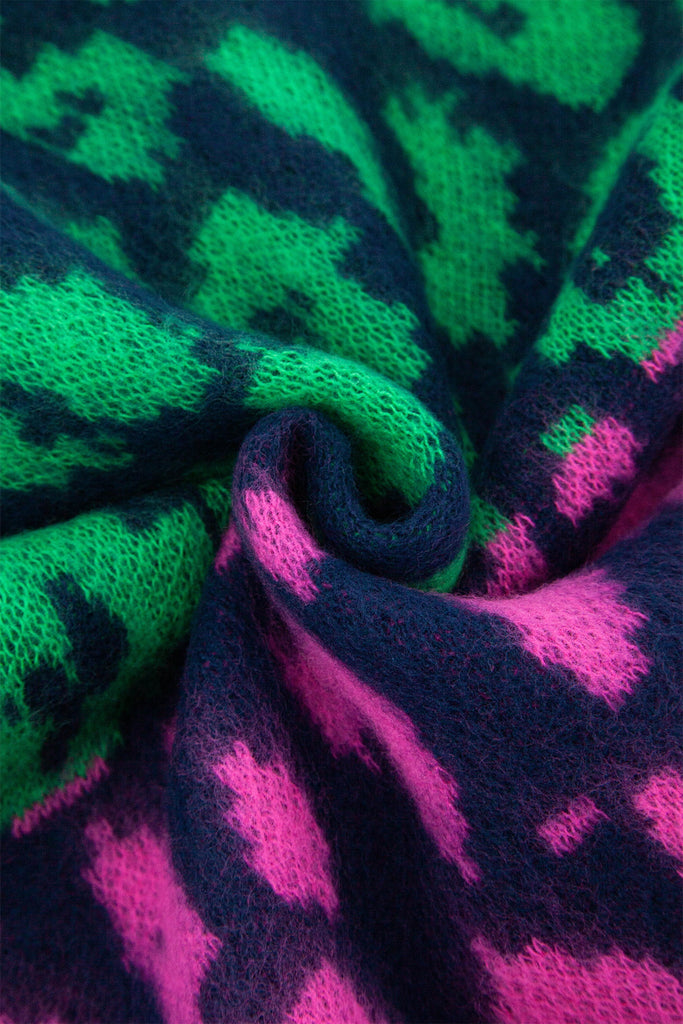 kyra-navy-blue-leopard-heavyweight-scarf-close-up-material