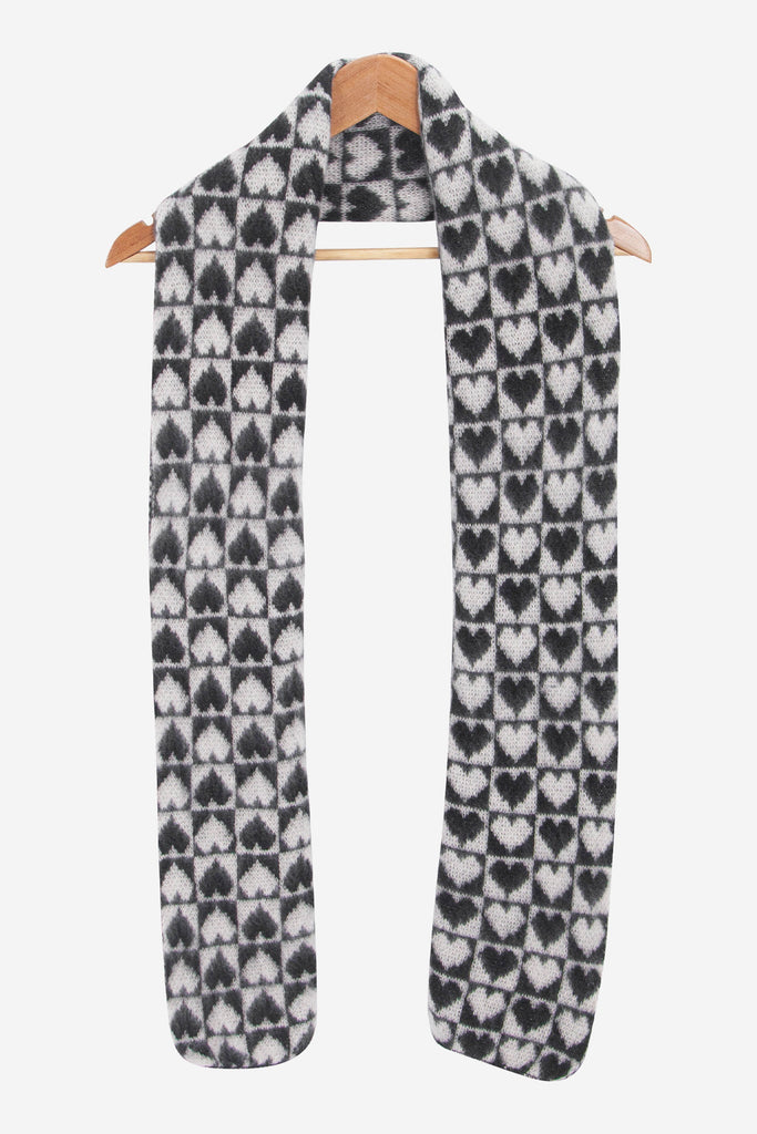 alessia-black-white-hearts-heavyweight-scarf-draped-length