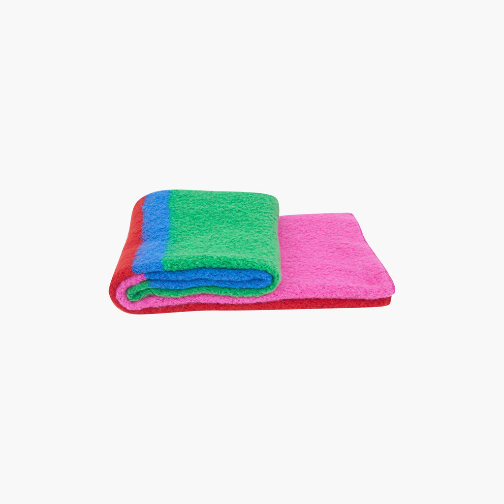 aster-green-pink-colourblock-heavyweight-scarf-folded-winter-weight