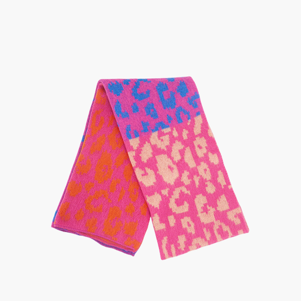 kyra-pink-leopard-heavyweight-scarf-folded