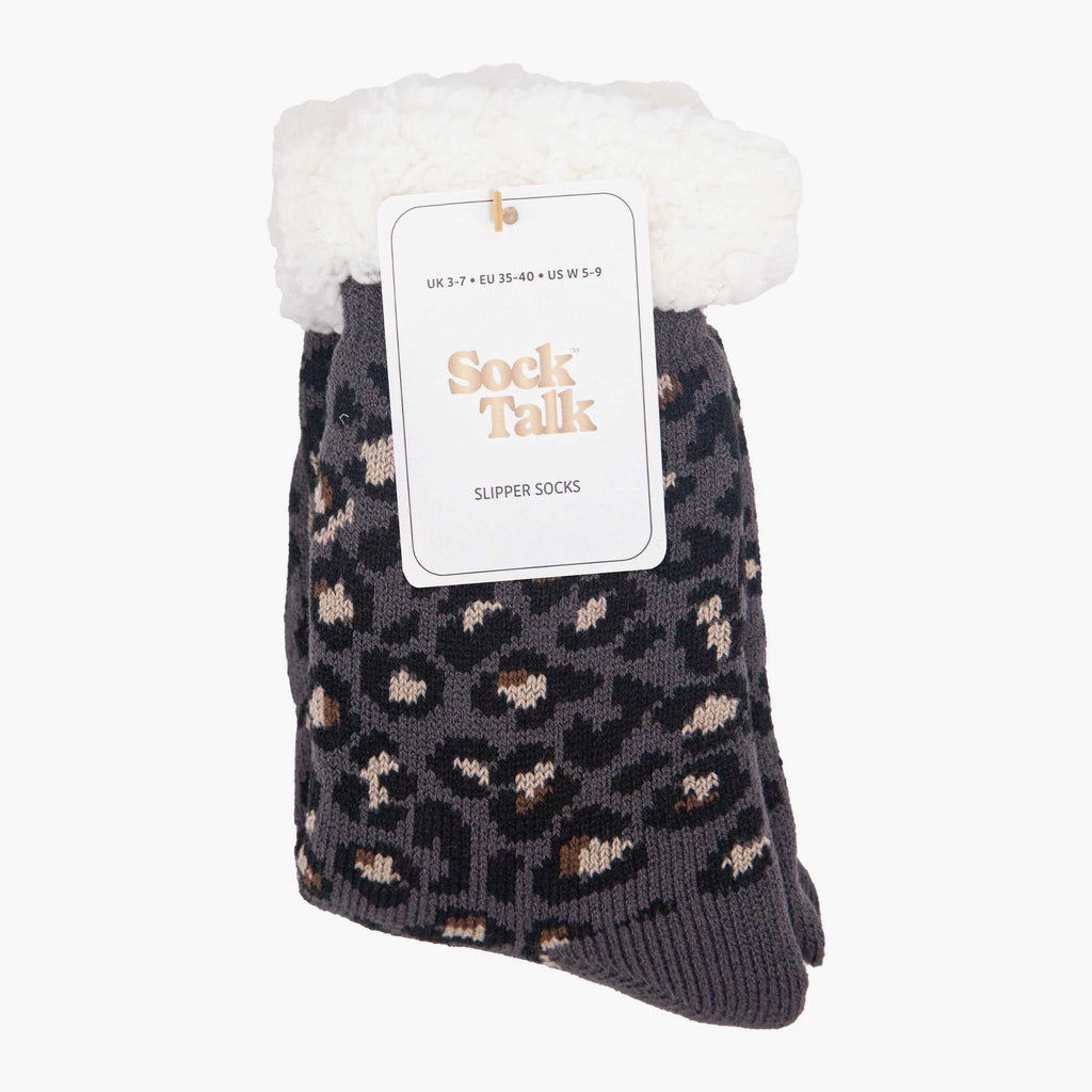 womens-long-slipper-socks-dark-grey-leopard-in-sock-talk-packaging