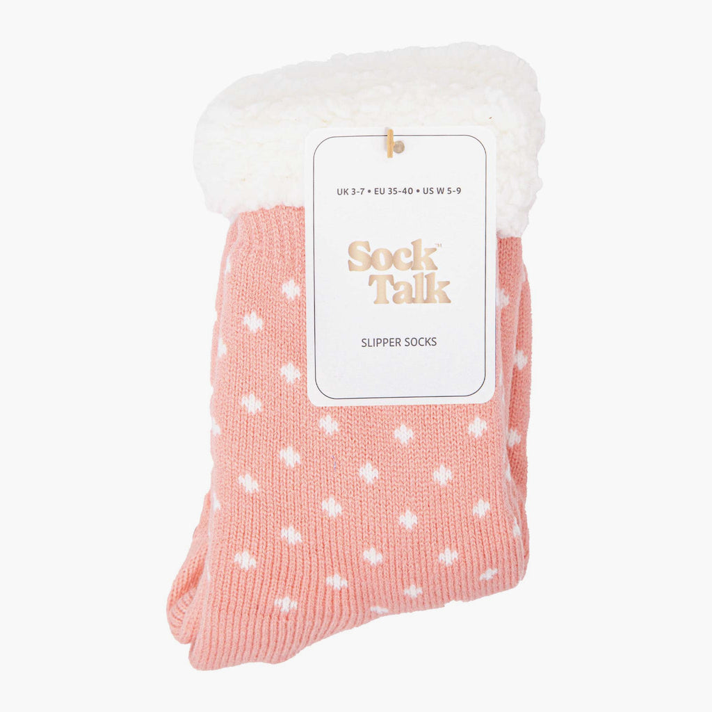 womens-long-slipper-socks-pink-spot-in-sock-talk-packaging