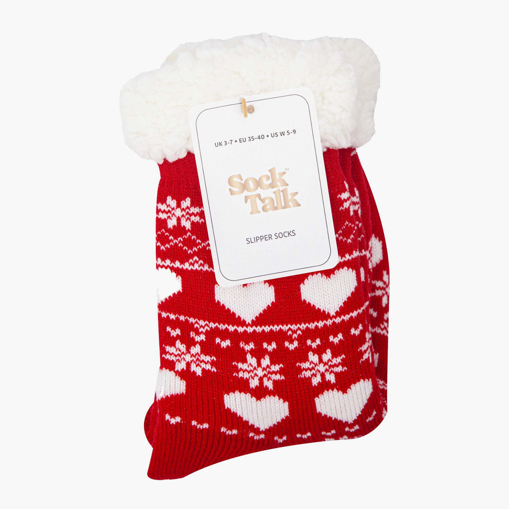 womens-long-slipper-socks-red-fair-isle-in-sock-talk-packaging