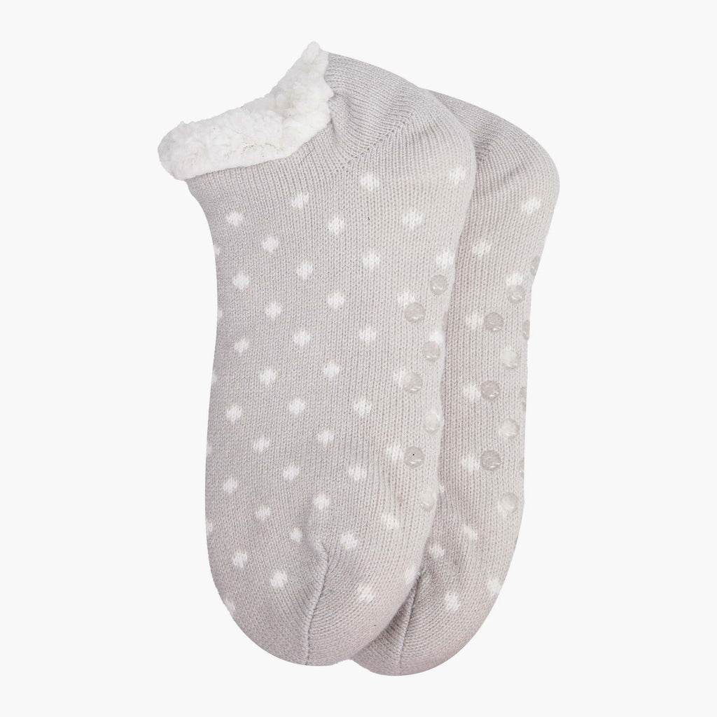 womens-short-slipper-socks-light-grey-spot-grip-soles