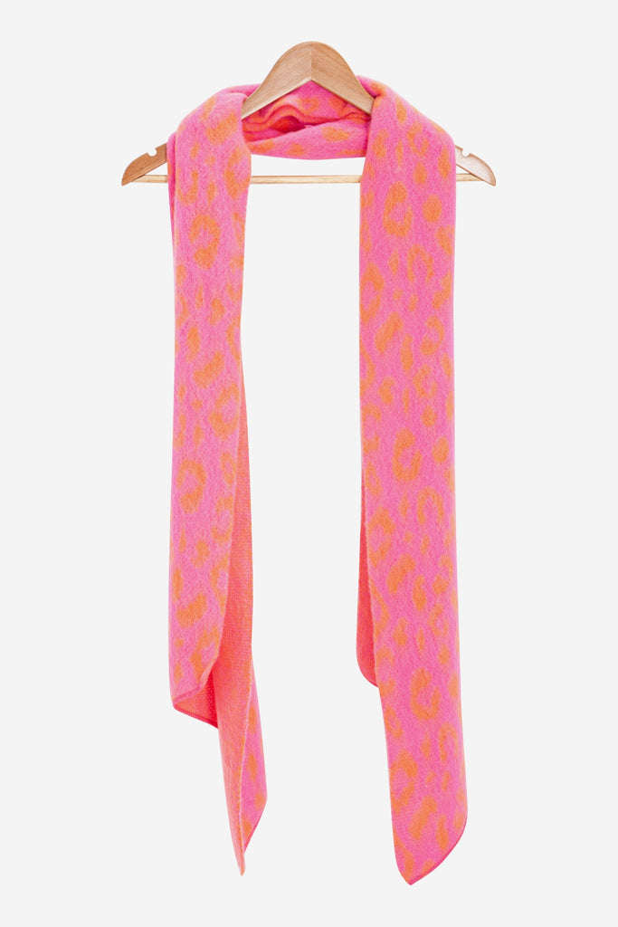 nico-pink-orange-leopard-heavyweight-scarf-long-length