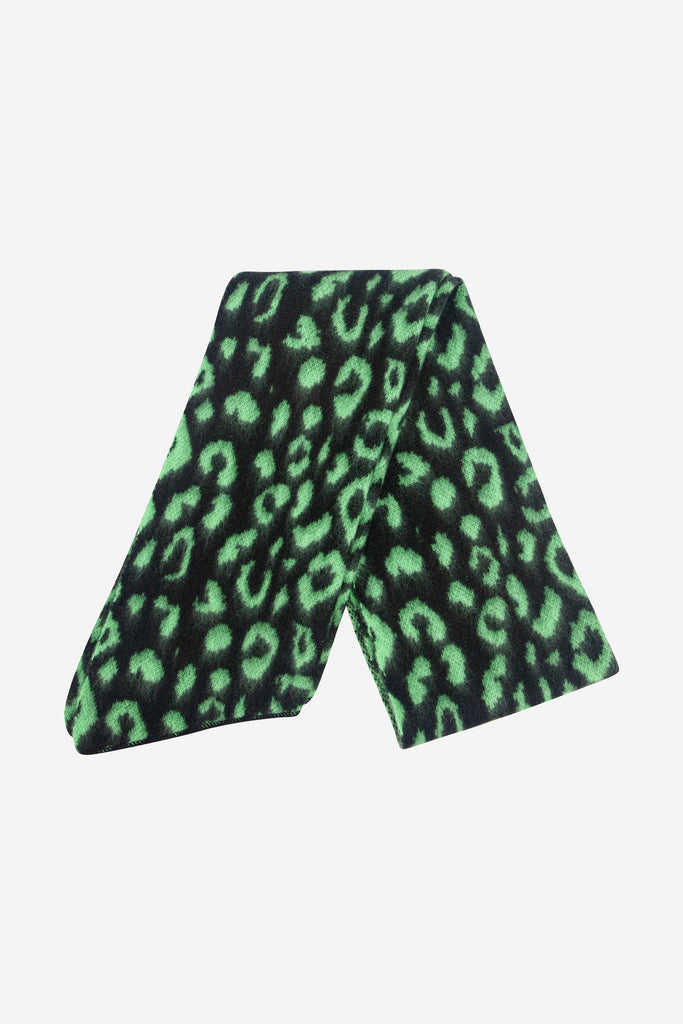nico-black-lime-leopard-heavyweight-scarf-folded