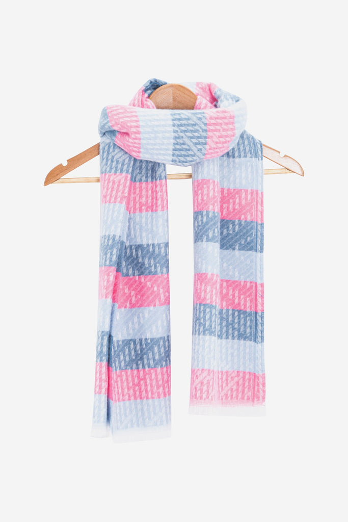 reed-grey-pink-stripe-heavyweight-scarf-draped-coat-hanger