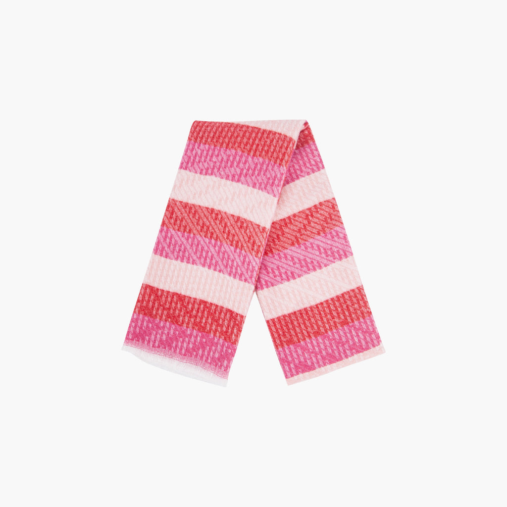 reed-red-pink-stripe-heavyweight-scarf-folded