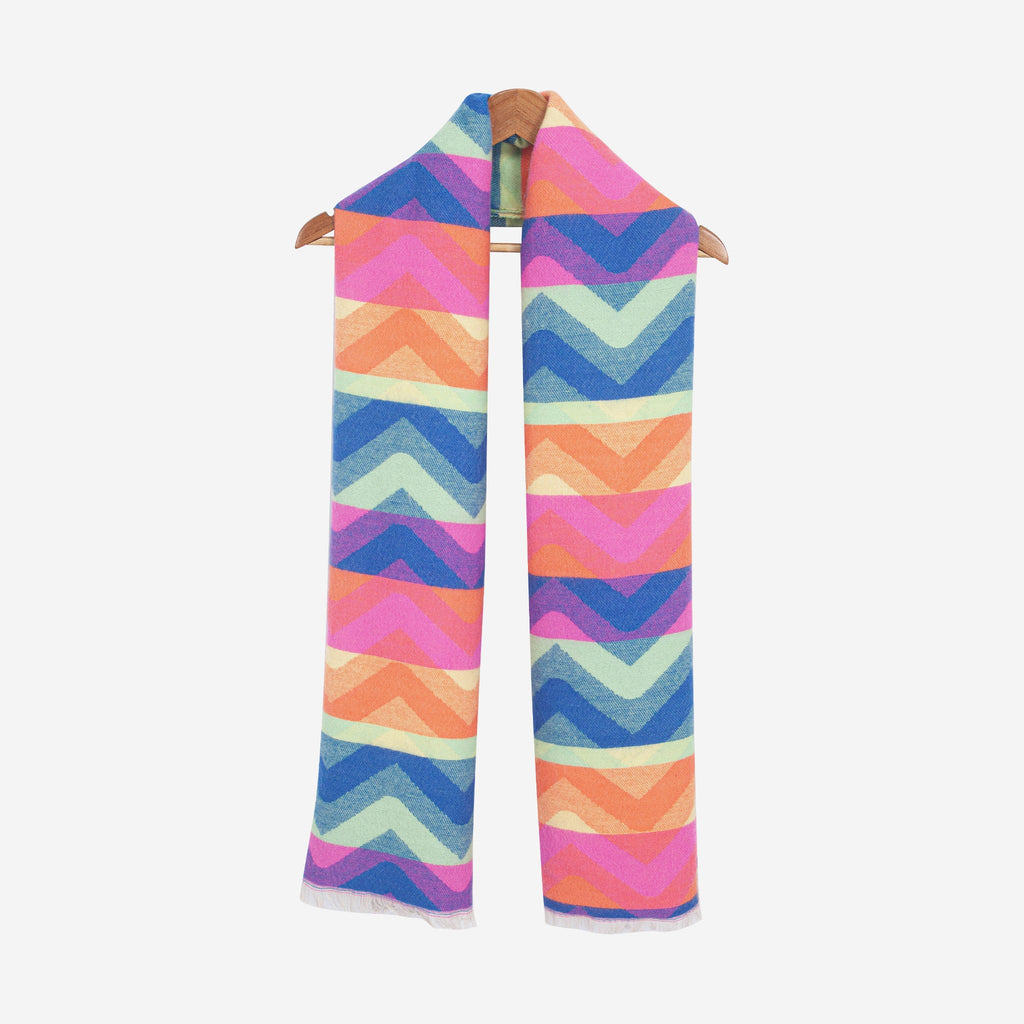 bowie-multi-colour-zig-zag-heavyweight-scarf-draped-length
